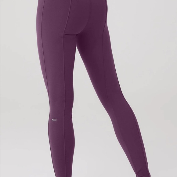 ALO Yoga Pants - ALO Yoga Plum High-Waist Leggings